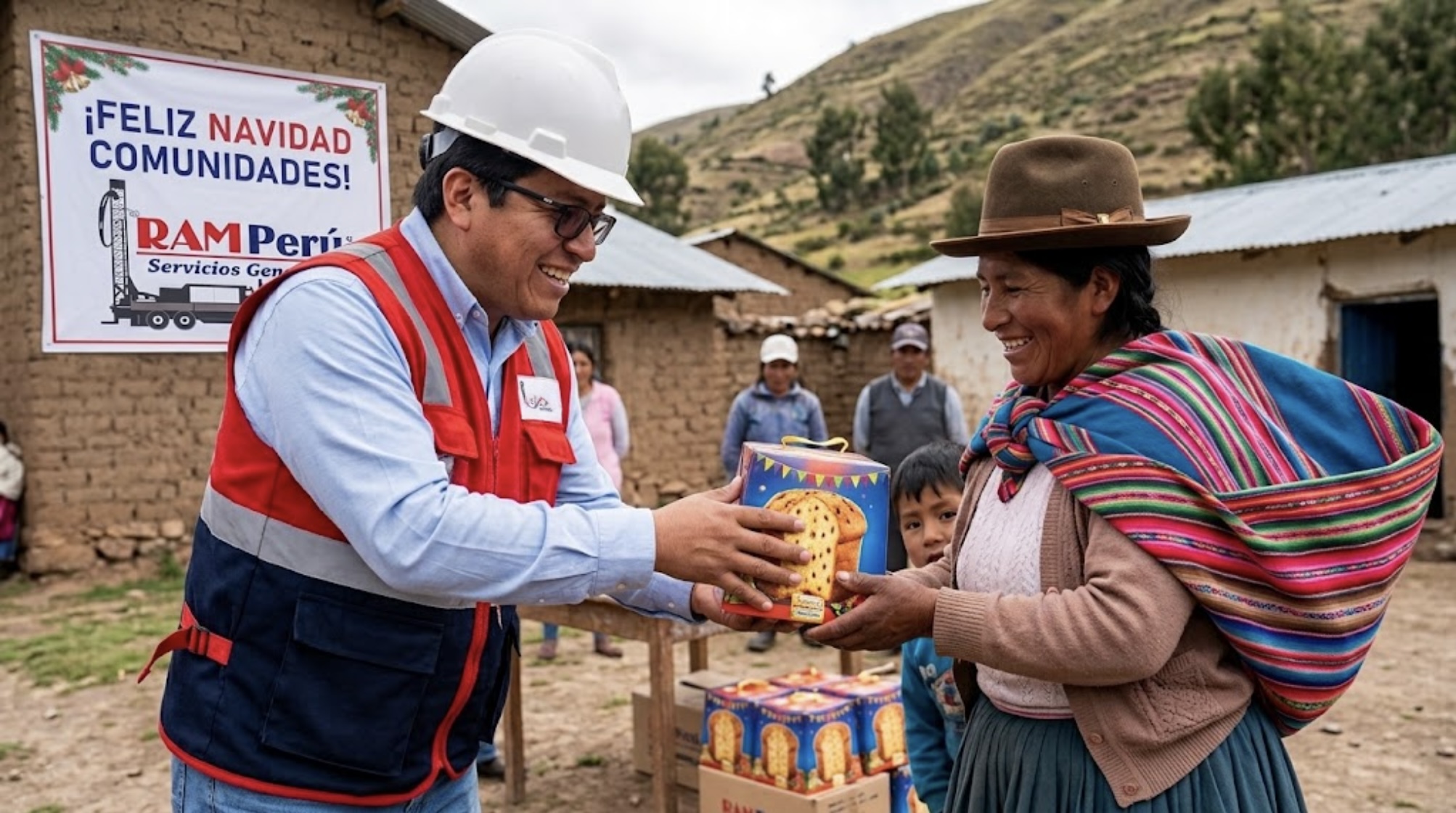 Campañas Navideñas en Comunidades RAMPERU